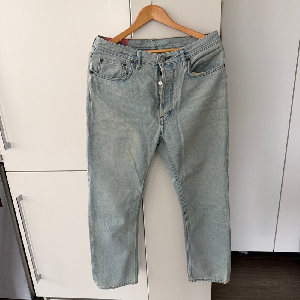 Acne Light Blue Denim Jeans